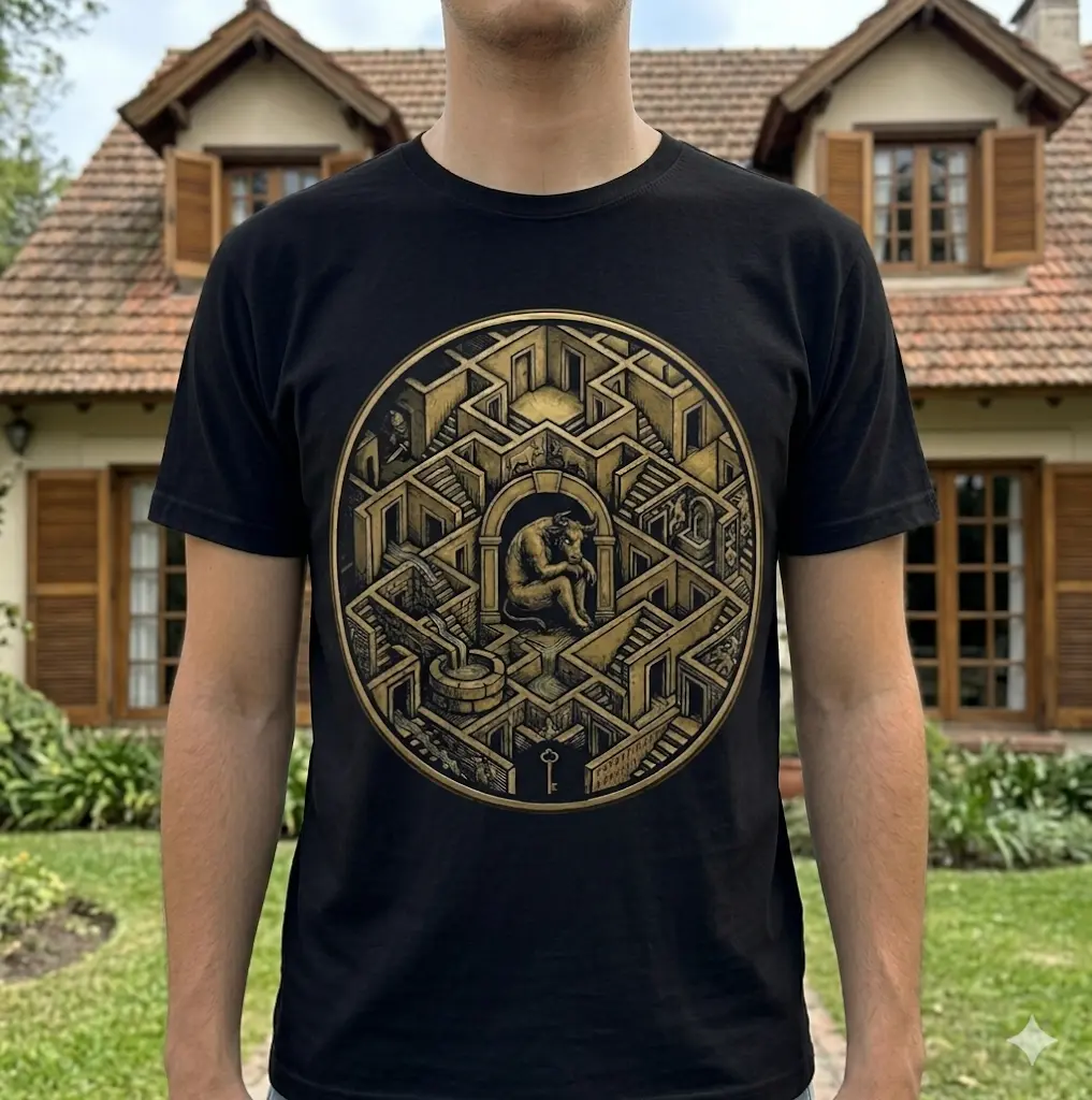 La Casa de Asterion - Negro